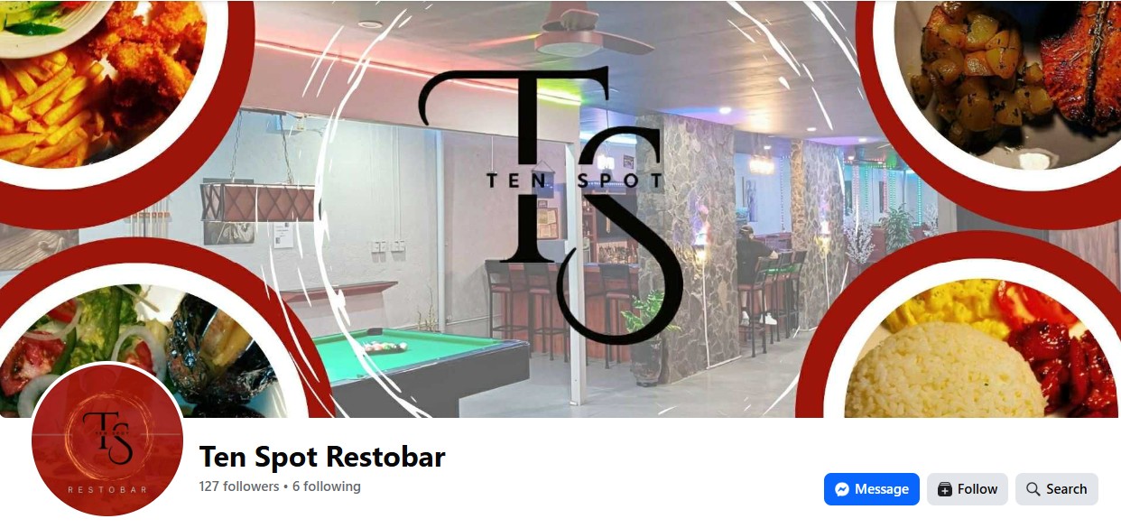 Ten Spot Restobar hangout and restaurant logo