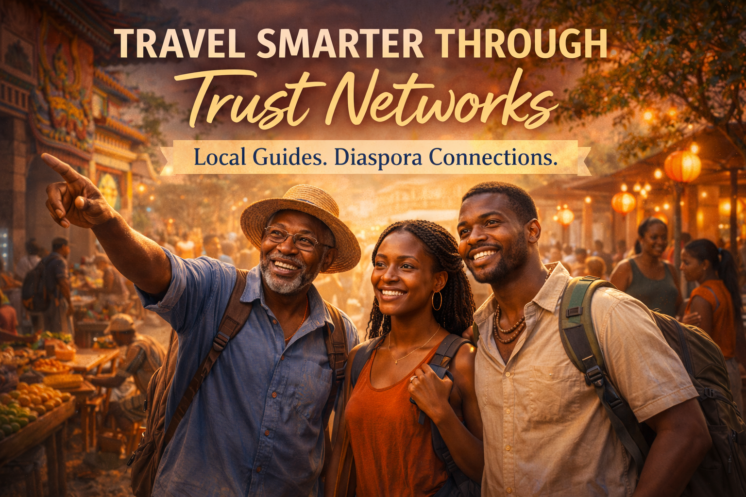 Trust networks vs police presence abroad comparison visual