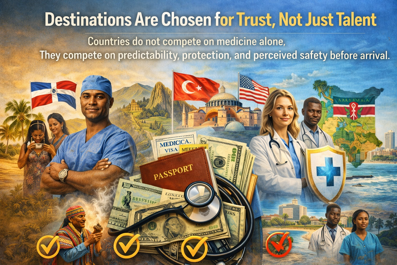 Destinations are chosen for trust, not just talent