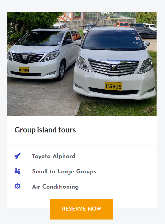 Grenada airport transfer and taxi services