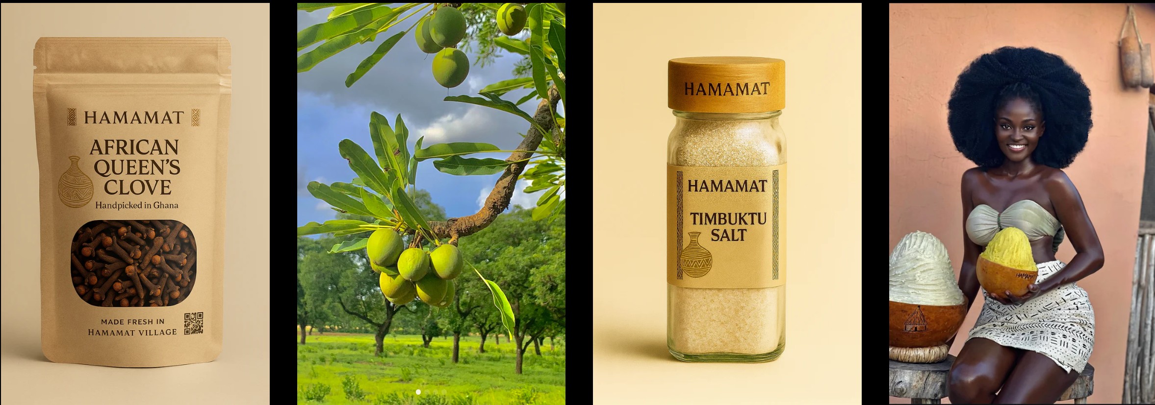 Services offered at Hamamat Montia’s Shea Butter Museum in Accra, Ghana