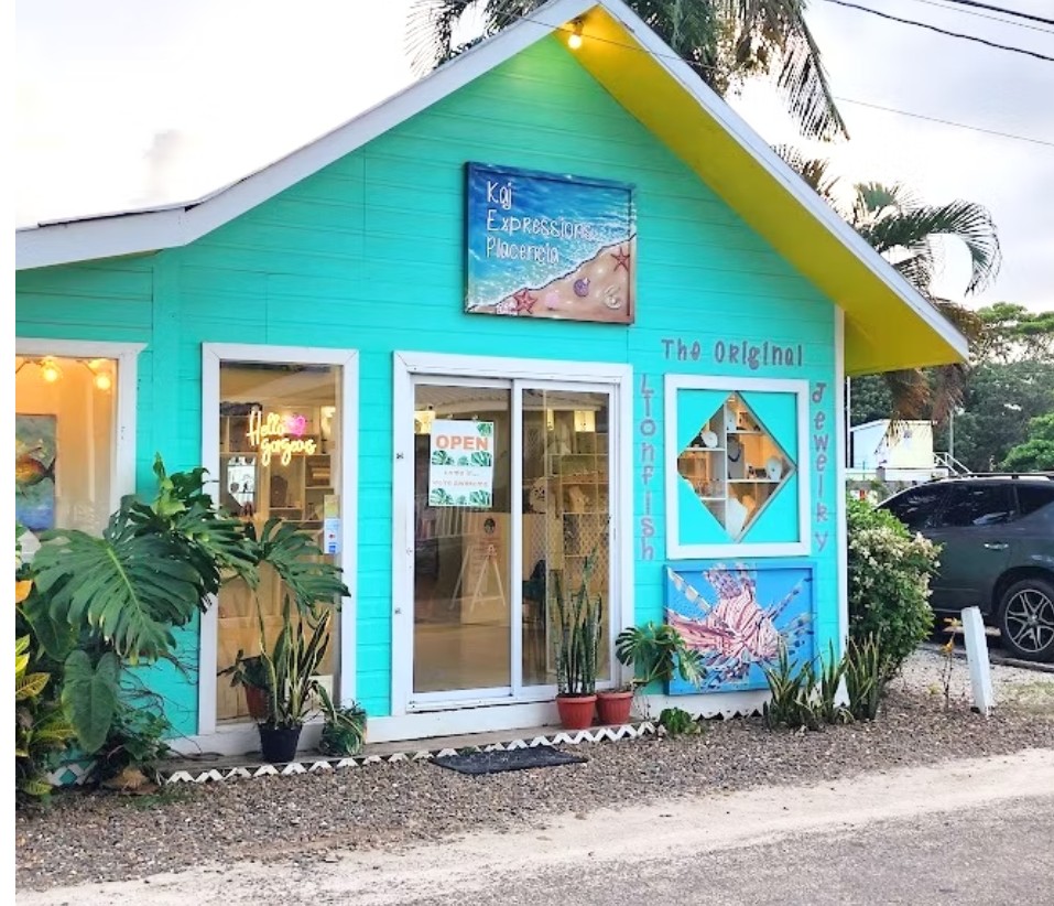 Natural Goddess Scrub location in Placencia