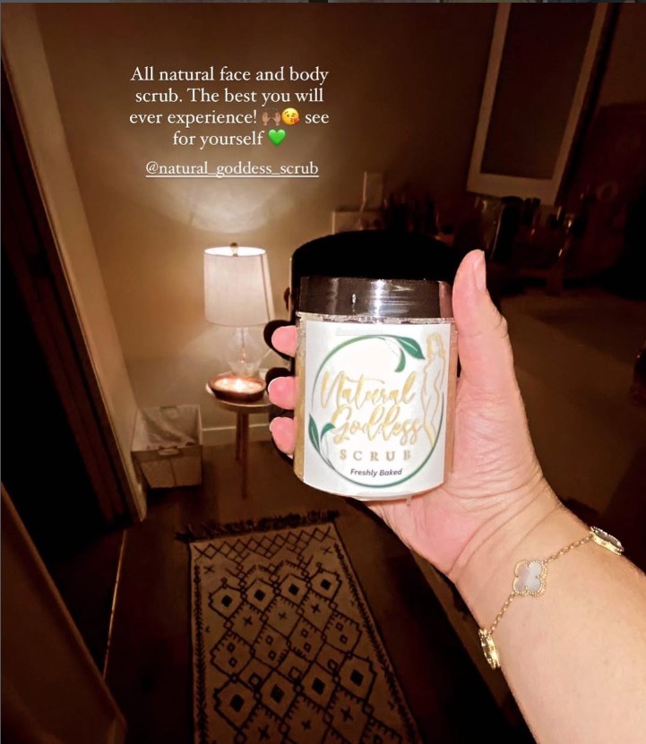 Natural Goddess Scrub handcrafted products