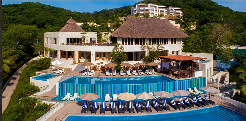 Grand Matlali hillside resort overlooking Bahía de Banderas in Riviera Nayarit